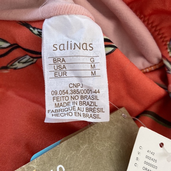 NWT Salinas Floral One-Piece - Picture 7 of 9